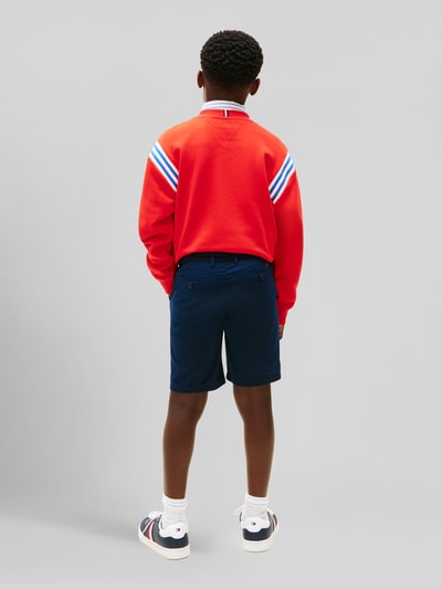 Tommy Hilfiger Kids Regular Fit Chinoshorts aus Baumwoll-Mix Marine 5
