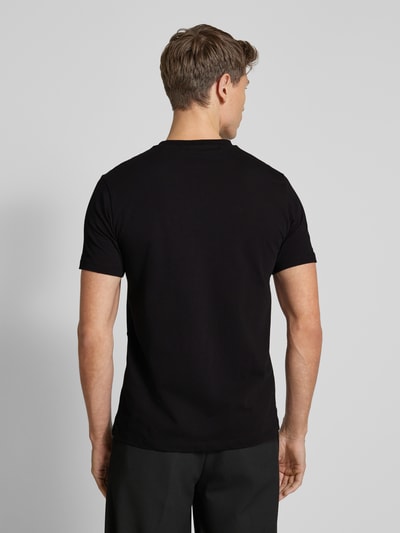 Karl Lagerfeld T-Shirt mit Label-Print Black 5