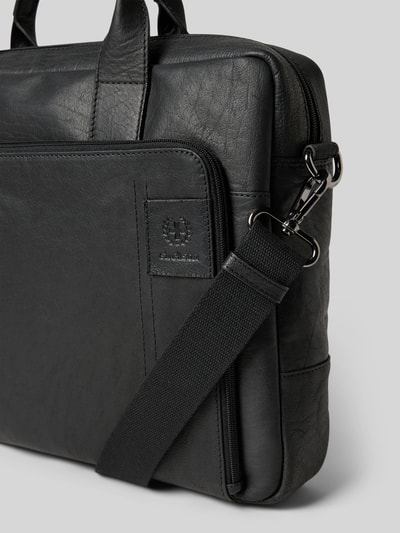 Strellson Laptoptas van echt runderleer, model 'HYDE PARK BRIEFBAG' Zwart - 3