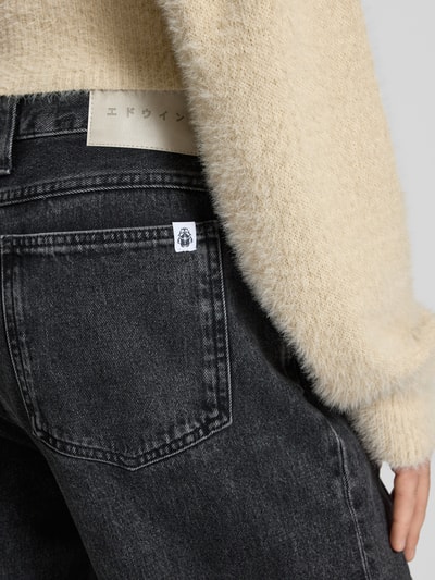 Edwin Wide Leg Jeans im 5-Pocket-Design Modell 'MATRIX' Black 3