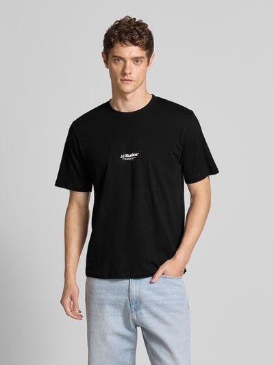 Jack & Jones T-Shirt mit Rundhalsausschnitt Modell 'SOHO' BLACK 4