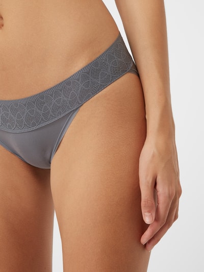 DKNY Slip mit Stretch-Anteil Mittelgrau 3