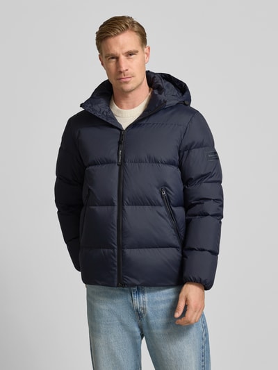 Marc O'Polo Regular Fit Daunenjacke mit abnehmbarer Kapuze Marine 4