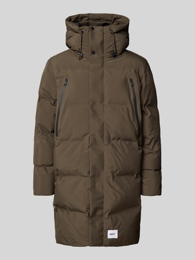 khujo Steppmantel mit Brusttaschen Modell 'Morse2' Oliv 2