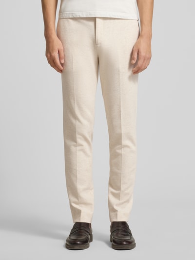 Scotch & Soda Stoffhose mit französischen Eingrifftaschen Offwhite Melange 4