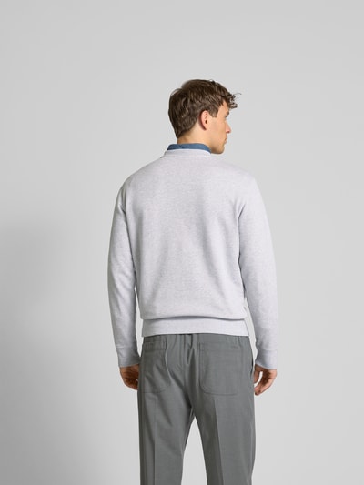 MAISON KITSUNÉ Sweatshirt aus reiner Baumwolle Hellgrau 5