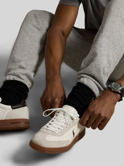 Polo Ralph Lauren Sneakersy z prawdziwej skóry Biały 1