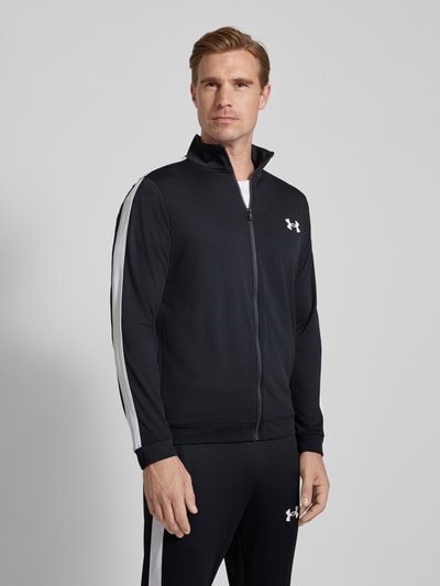 Under Armour Trainingsanzug mit Label-Print Black 4