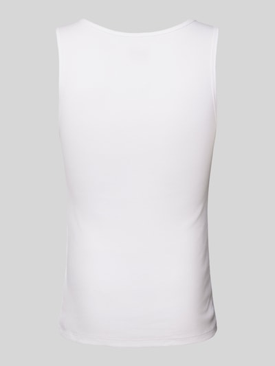 BOSS Tanktop mit Label-Stitching Modell 'ONE' im 3er-Pack Weiss 3