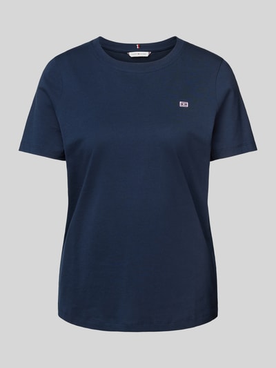 Tommy Hilfiger T-Shirt aus reiner Baumwolle Marine 2