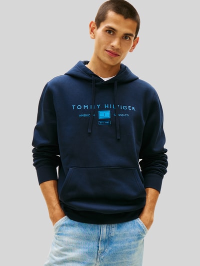 Tommy Hilfiger Regular Fit Hoodie mit Logo-Print Marine 4