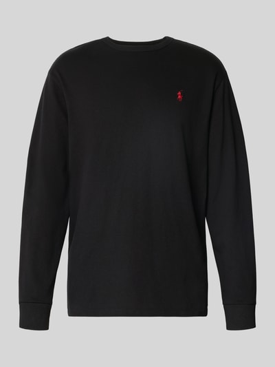 Polo Ralph Lauren Classic Fit Longsleeve mit Label-Stitching Black 2