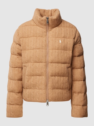 Polo Ralph Lauren Steppjacke mit Zweiwege-Reißverschluss Cognac 2