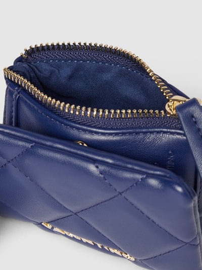 VALENTINO BAGS Portemonnee met labeldetail, model 'OCARINA' Marineblauw - 3