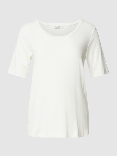 Marc O'Polo T-Shirt mit Rundhalsausschnitt Offwhite 2