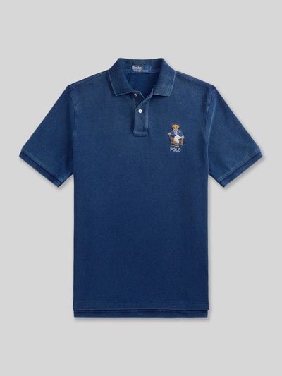 Polo Ralph Lauren Regular Fit Poloshirt mit Polo-Bear-Details Jeansblau 2