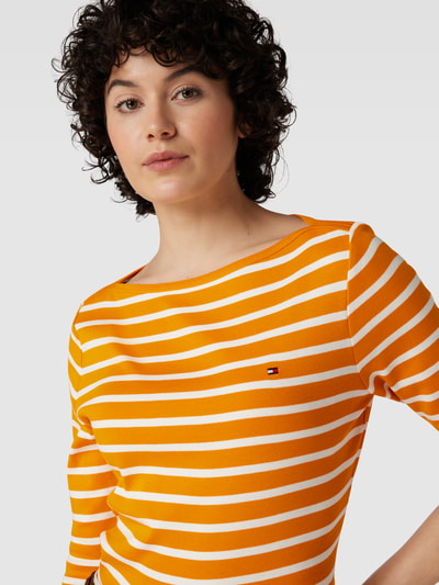 Tommy Hilfiger Shirt met 3/4-mouwen, model 'NEW CODY' Oranje - 3