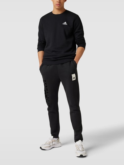 ADIDAS SPORTSWEAR Sweatpants met labelprint Zwart - 1