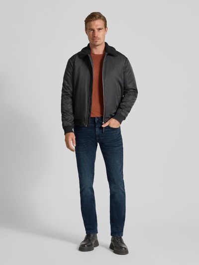 MAC Regular fit jeans, model 'Arne' Donkerblauw - 1