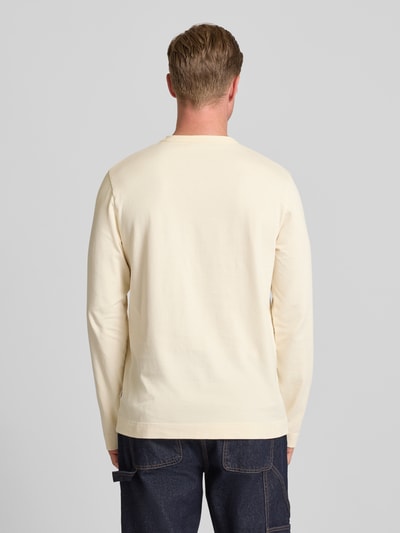 Forét Longsleeve mit Brusttasche Modell 'PLANET' Offwhite 5