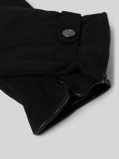 EEM Herenhandschoenen van jersey materiaal met thinsulate voering Zwart - 2