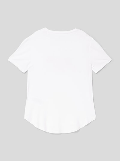 Guess T-Shirt mit Label-Design Weiss 3