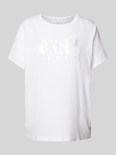 DKNY PERFORMANCE T-shirt met labelprint Wit - 2