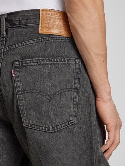 Levi's® Baggy Fit Jeansshorts im 5-Pocket-Design Black 3