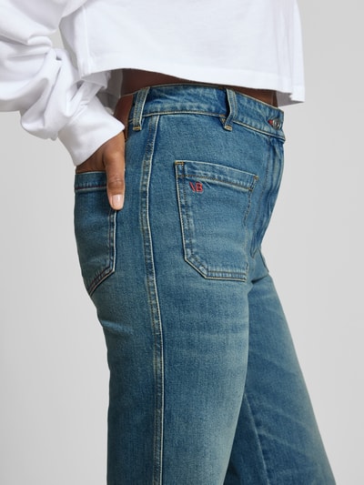 Victoria Beckham Jeans mit Eingrifftaschen Jeansblau 3