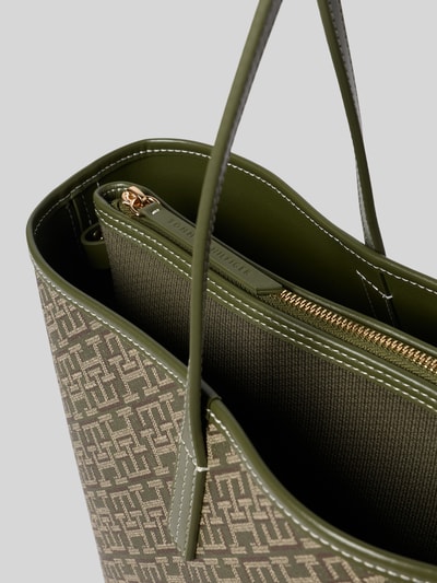 Tommy Hilfiger Henkeltasche in Lederoptik Modell 'MONOPLAY' Lind 5