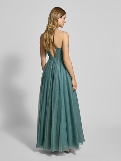 Luxuar Abendkleid mit Herz-Ausschnitt Gruen 5