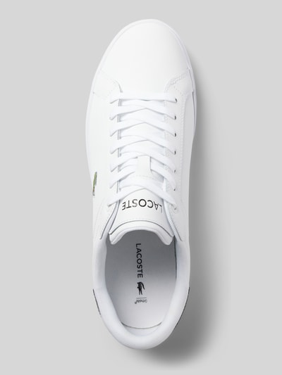 Lacoste Sneaker mit Logo-Stitching Modell 'POWERCOURT' Weiss 3