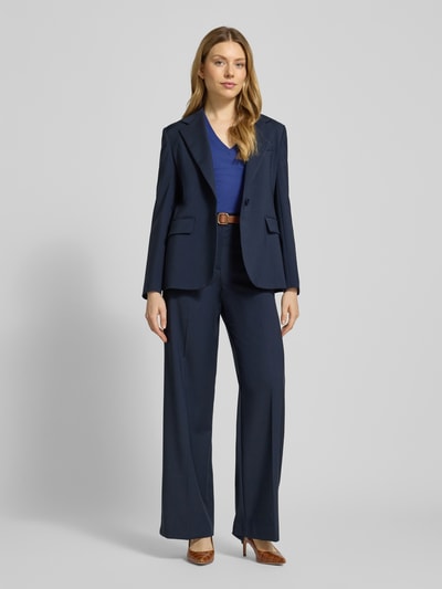 Lauren Ralph Lauren T-Shirt mit V-Ausschnitt Modell 'JUDY' Jeansblau 1