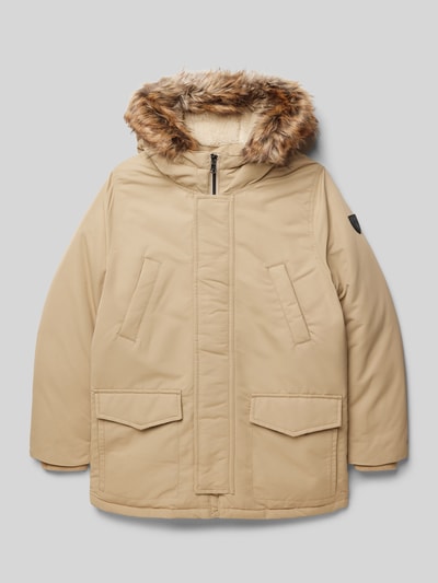 Polo Ralph Lauren Teens Parka mit Pattentaschen Beige 1