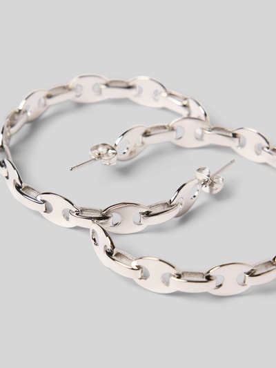 Rabanne Ohrringe mit Steckverschluss Silber 3