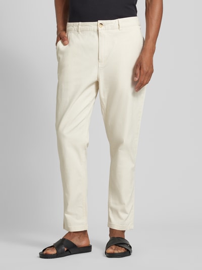 Scotch & Soda Broek in effen design, model 'The Drift' Offwhite - 4