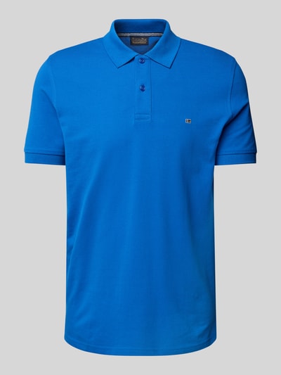 Christian Berg Men Poloshirt mit Label-Stitching Royal 2