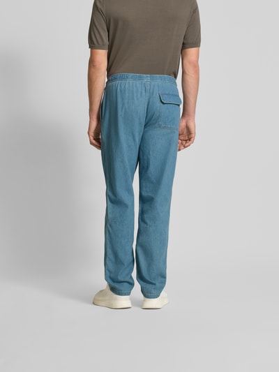 Closed Stoffhose mit elastischem Bund Jeansblau 5