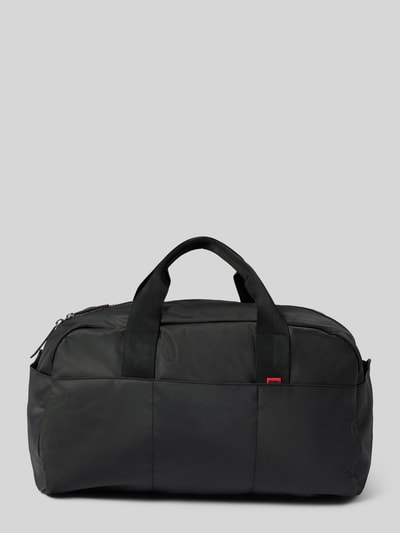 HUGO Torba typu duffle bag z naszywką z logo model ‘Ethon’ Czarny 4