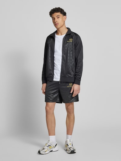 SERGIO TACCHINI Trainingsjacke mit Label-Stitching Modell 'GHIBLI' Black 1