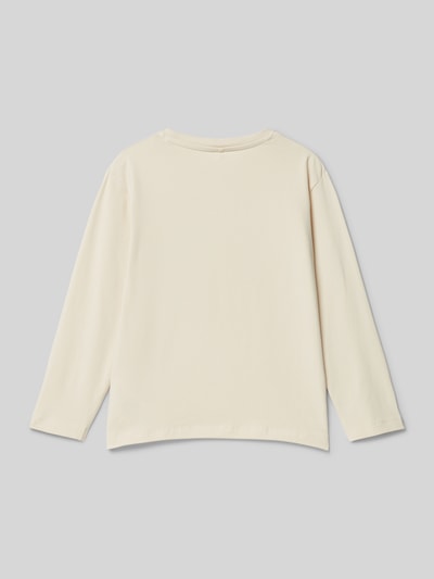 Name It Longsleeve mit Statement-Print Modell 'MOKA' Sand 3