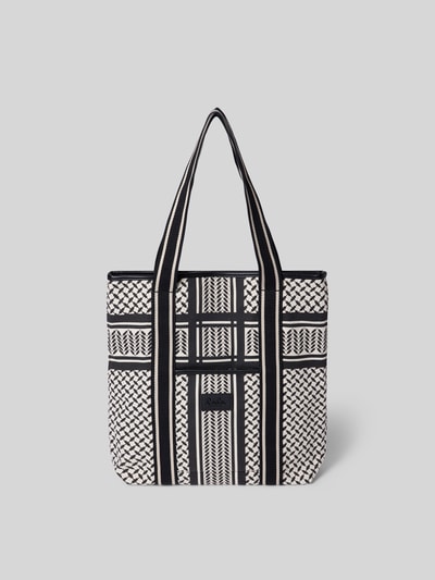 Lala Berlin Tote Bag aus reiner Baumwolle Black 2