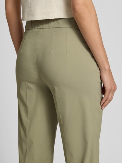 STEHMANN Regular Fit Caprihose mit Eingrifftaschen Modell 'FENJA2' Schilf 3