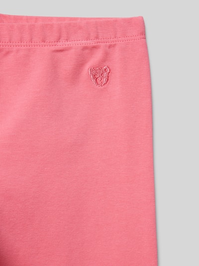 Steiff Regular Fit Sweatpants mit Motiv-Stitching Pink 2