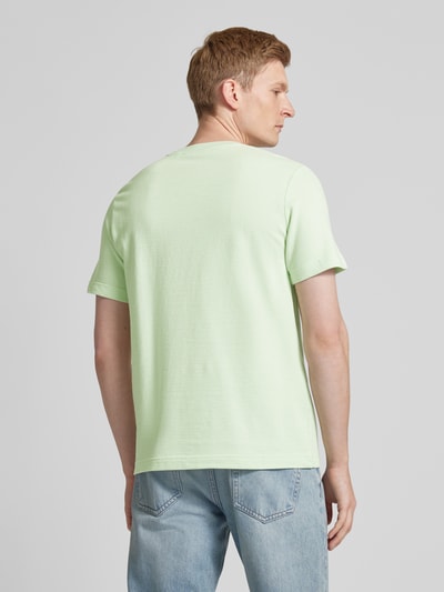 Tom Tailor T-shirt met structuurmotief Lindegroen - 5