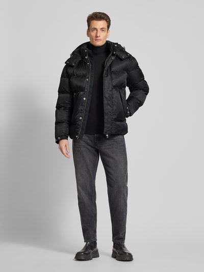 BOSS Steppjacke mit Eingrifftaschen Black 1