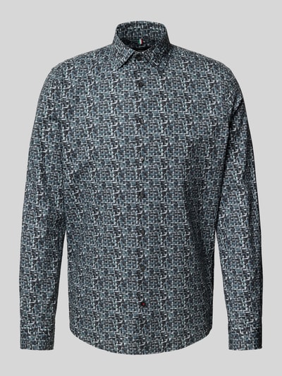Cinque Regular Fit Business-Hemd mit Kentkragen Modell 'STEVEN' Graphit 2