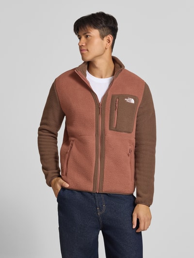 The North Face Fleecejacke mit Stehkragen Modell 'YUMIORI' Kupfer 4
