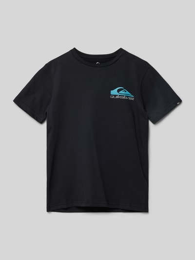 Quiksilver T-shirt z okrągłym dekoltem model 'OMNI WAVE’ Czarny 1