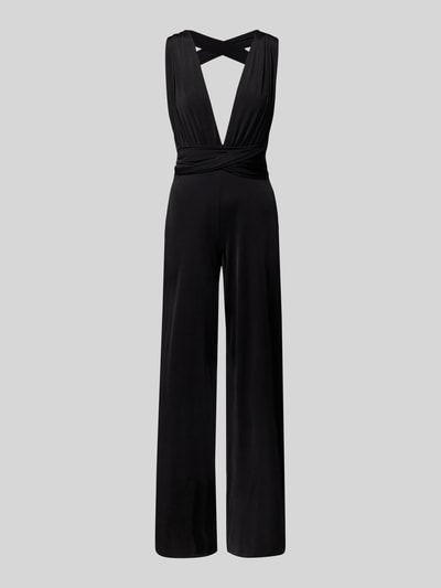 Rose Avenue Jumpsuit met V-hals Zwart - 2